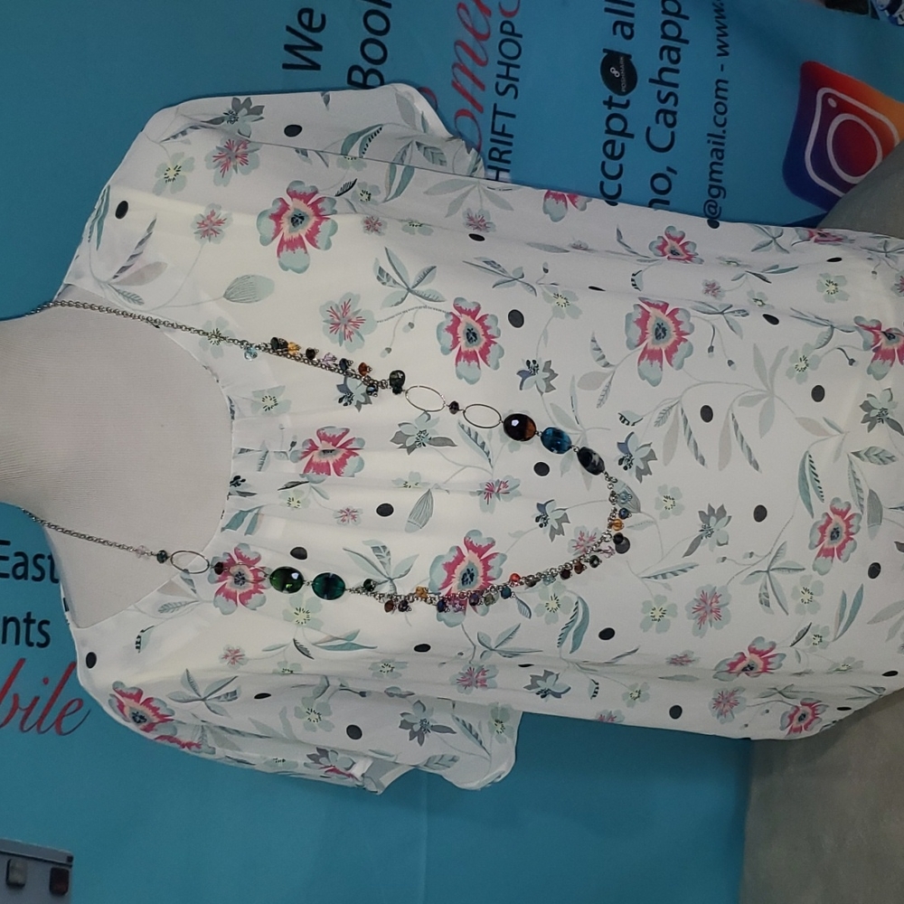 zero flower blouse